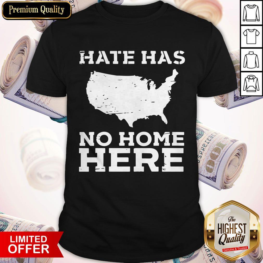 Nike Hate Has No Home Here Anti Nazi Political Shirt