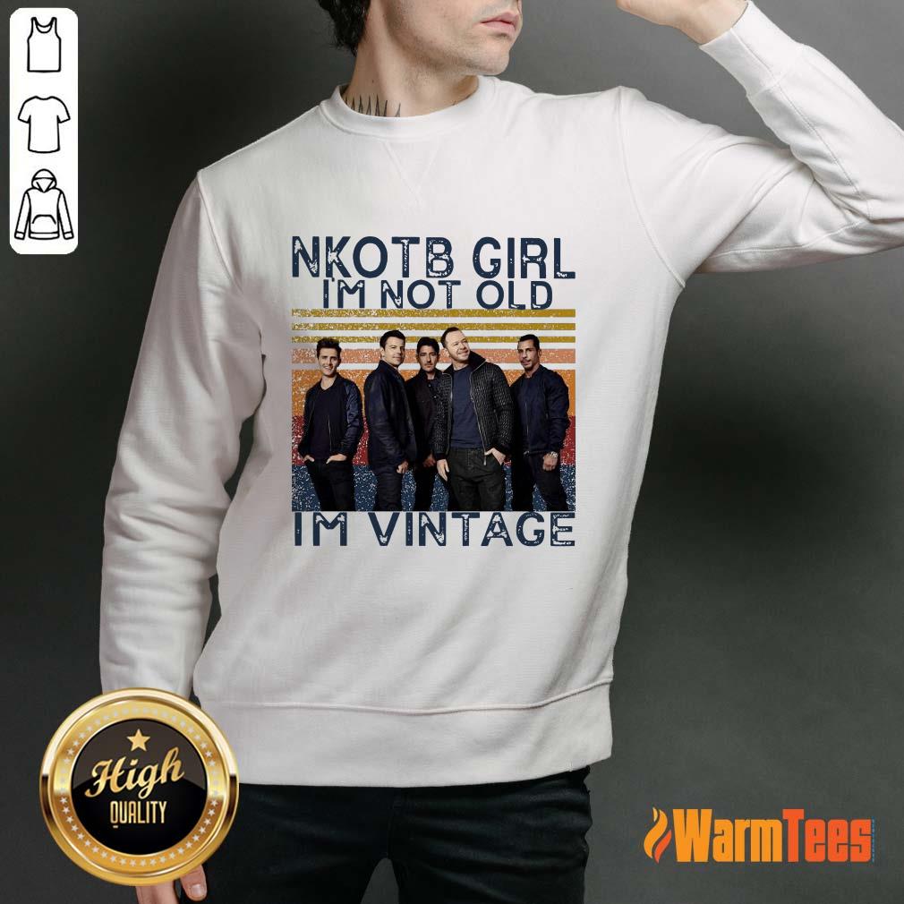 NKOTB Girl I'm Not Old I'm Vintage Shirt - Image 2