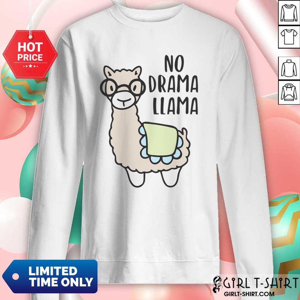 No Drama Llama Shirt - Image 4