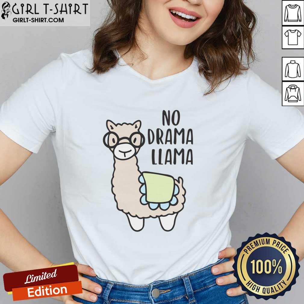 No Drama Llama Shirt - Image 2