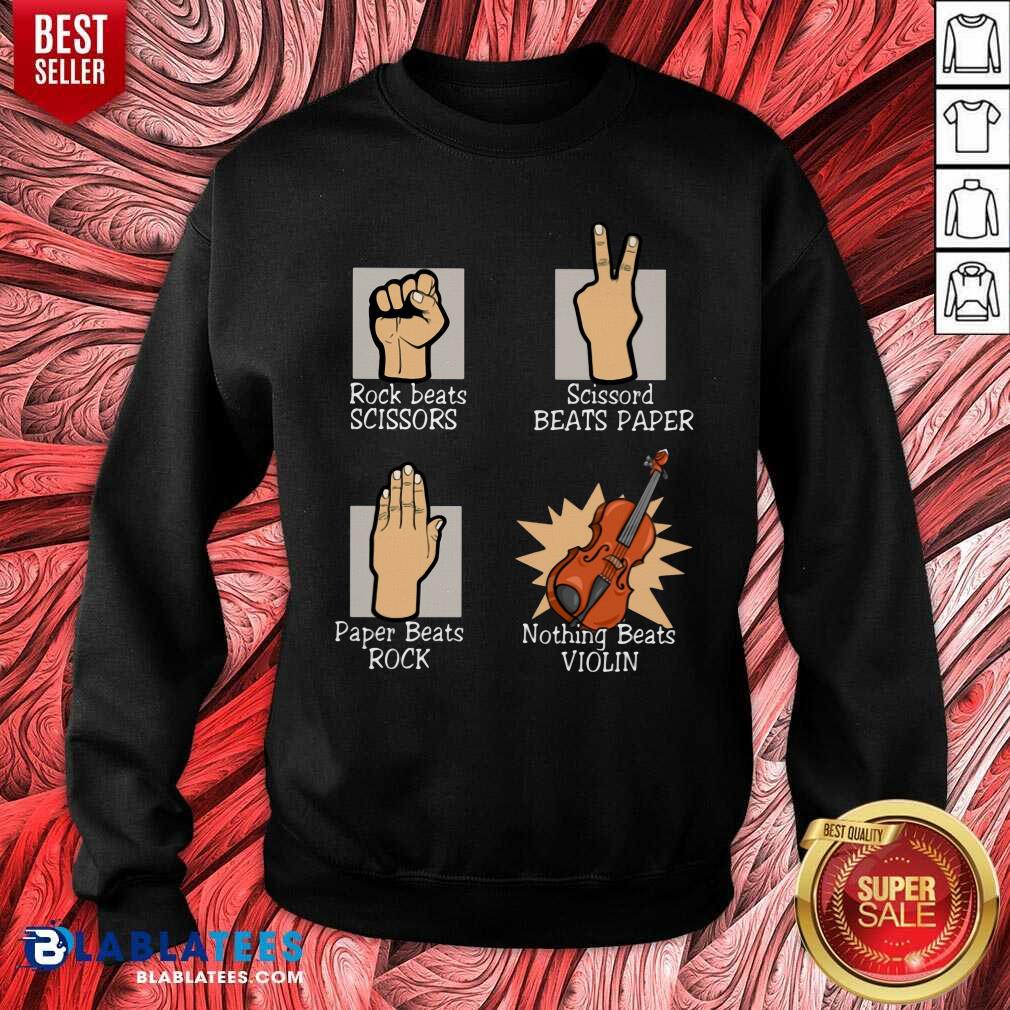 Nothing Beats Violin Shirt - Image 5