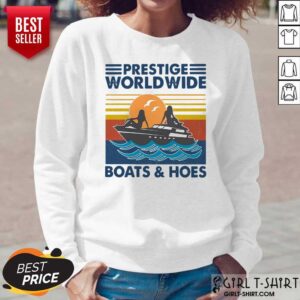 Alternative view of Ocean Prestige Worldwide Boats And Hoes Vintage Retro Shirt