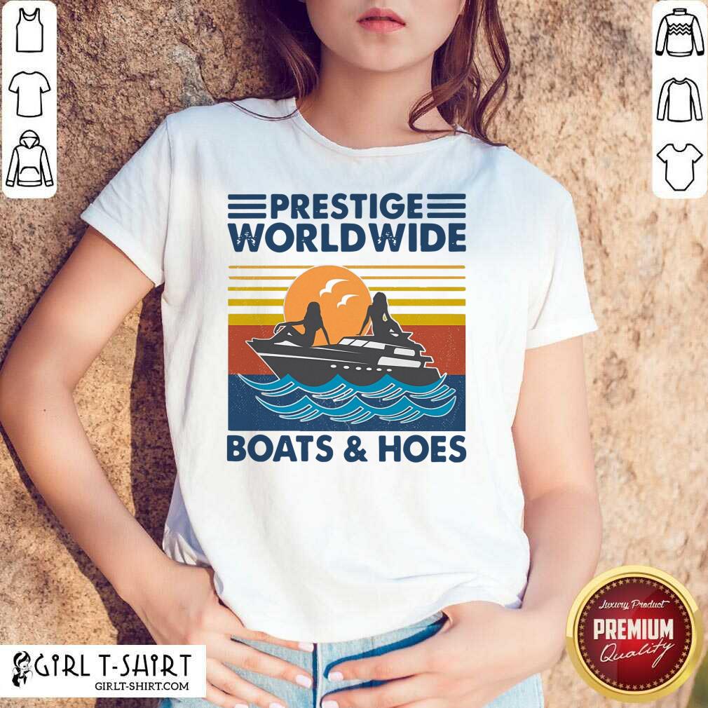 Ocean Prestige Worldwide Boats And Hoes Vintage Retro Shirt