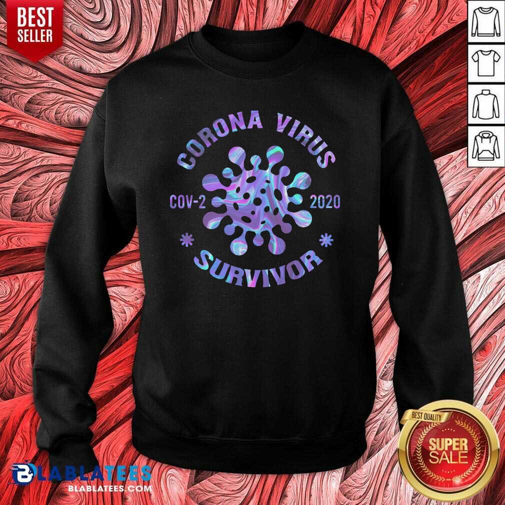 Offical Corona Virus Survivor 2020 Shirt - Image 5