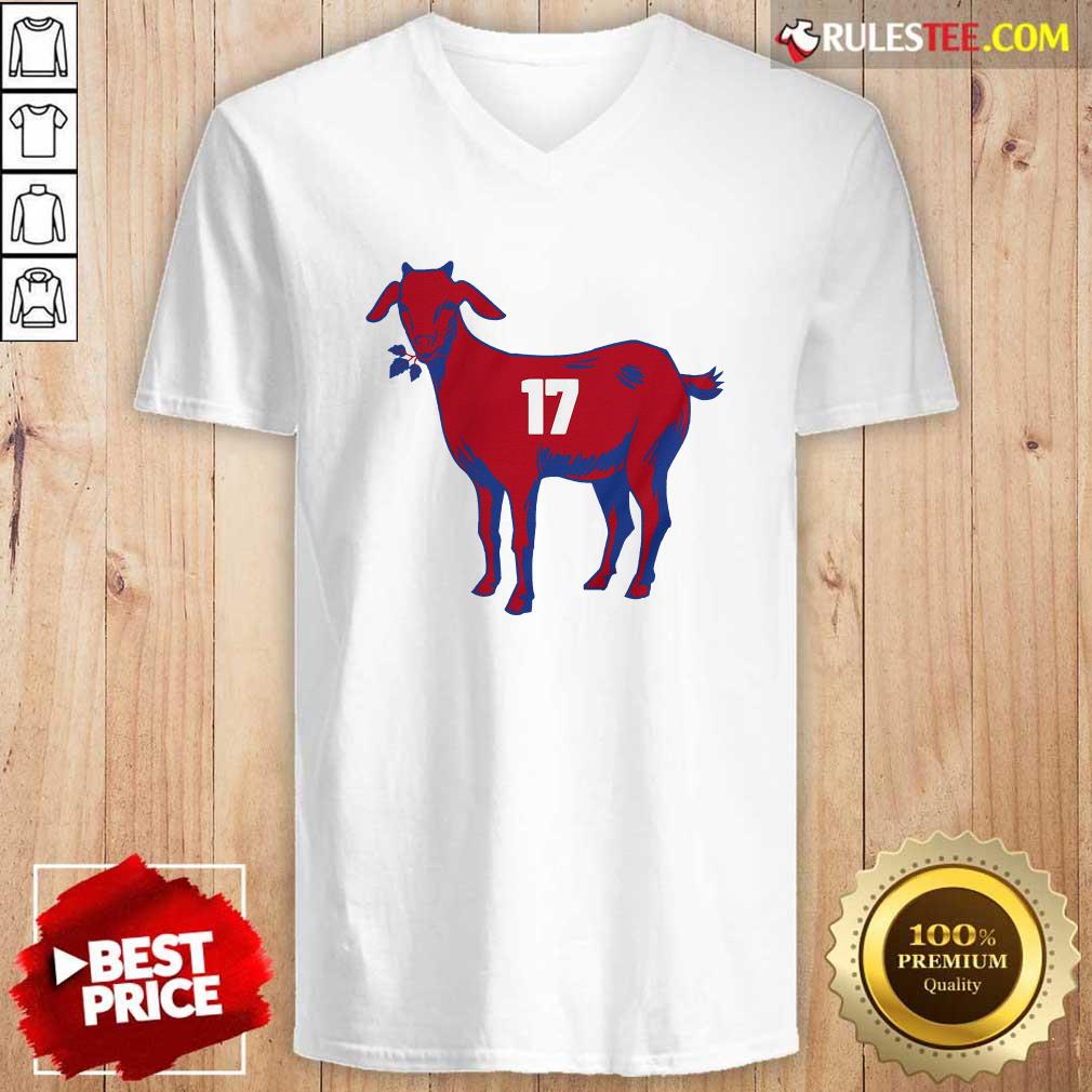 Official 17 Goat Allen For Buffalo Bill 2021 Shirt - Image 3