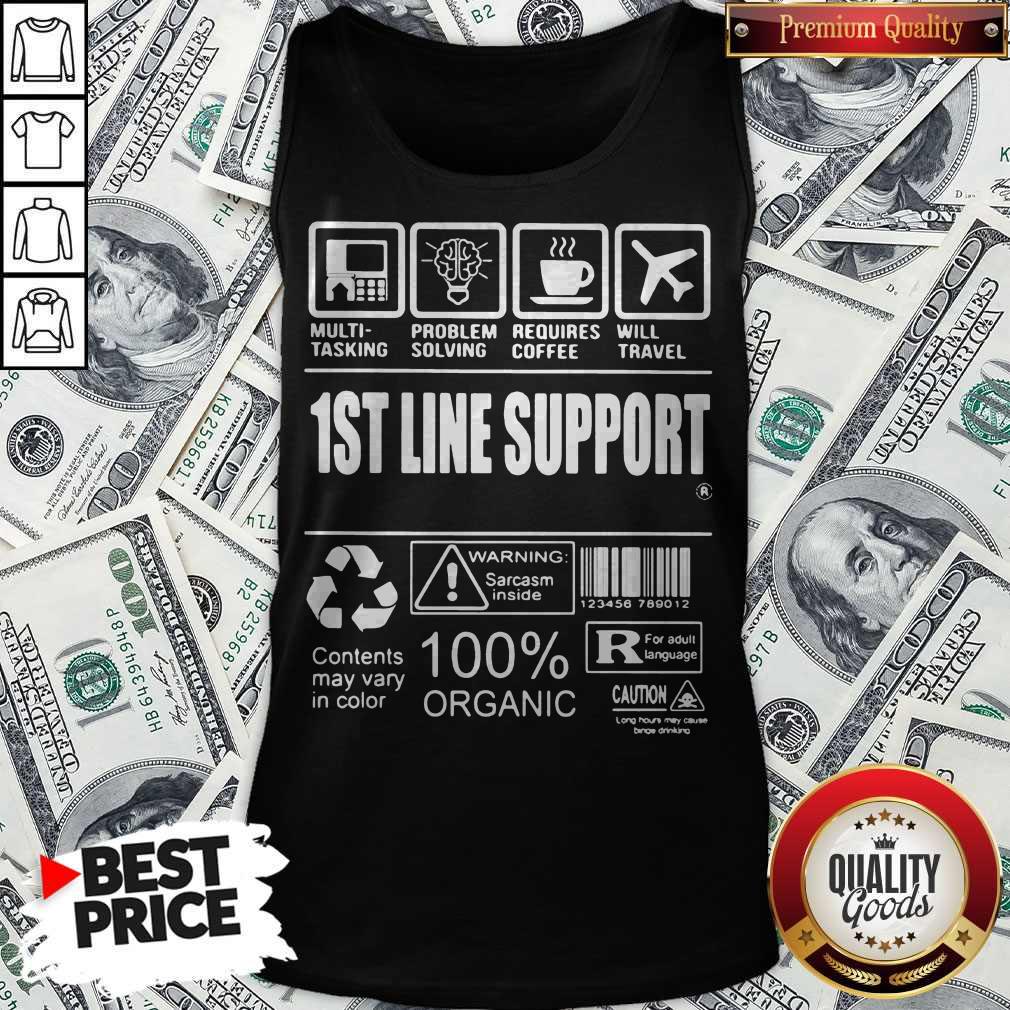 Official 1St Line Support Shirt - Image 3