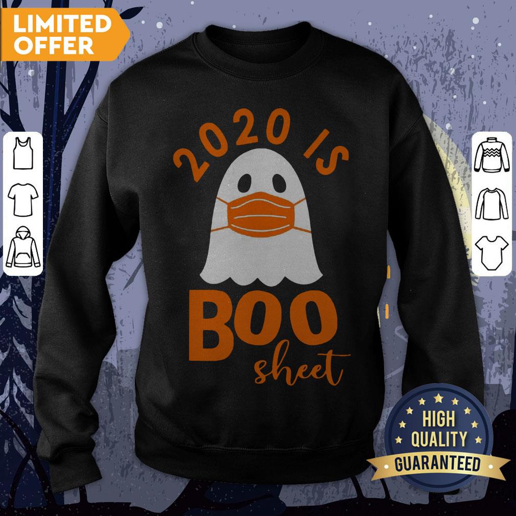 Official 2020 Is Boo Sheet Shirt - Image 4
