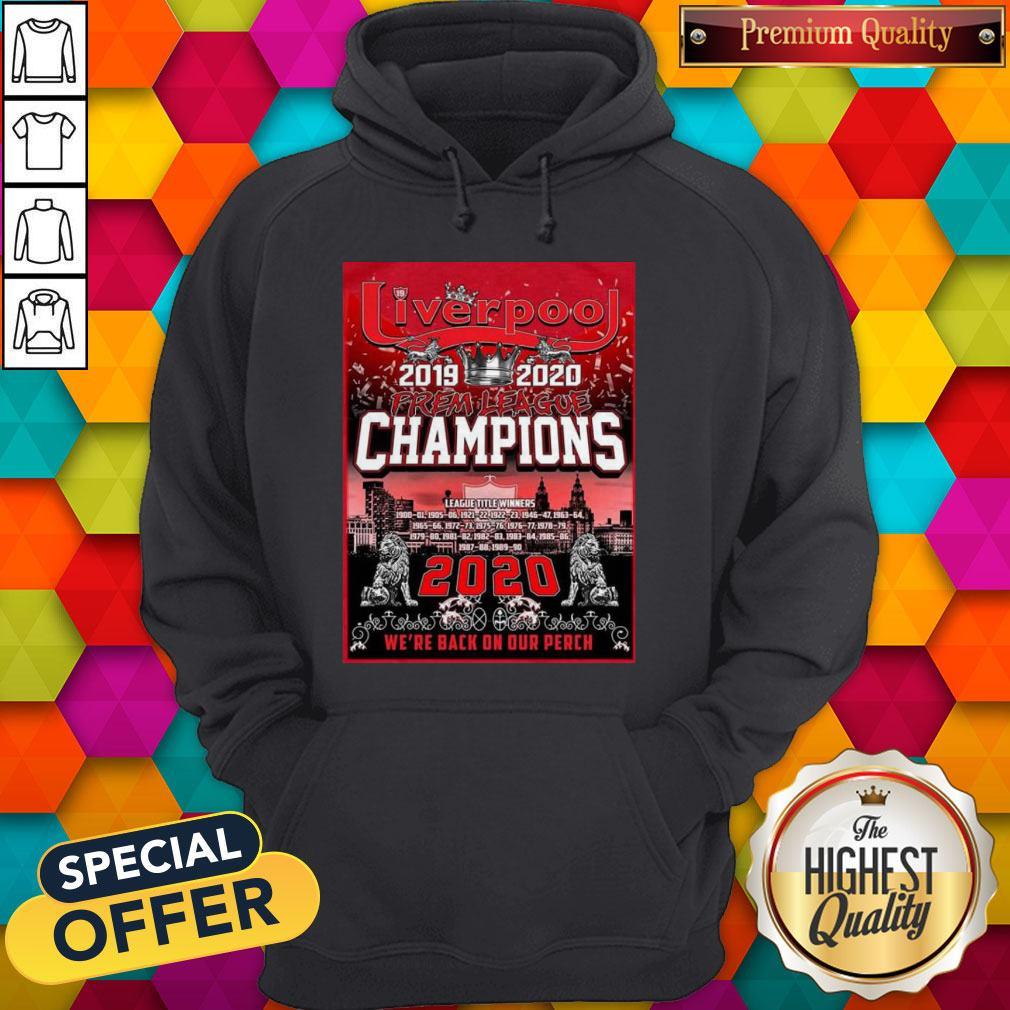 Official 2020 Liverpool Premier League Champions Shirt - Image 2