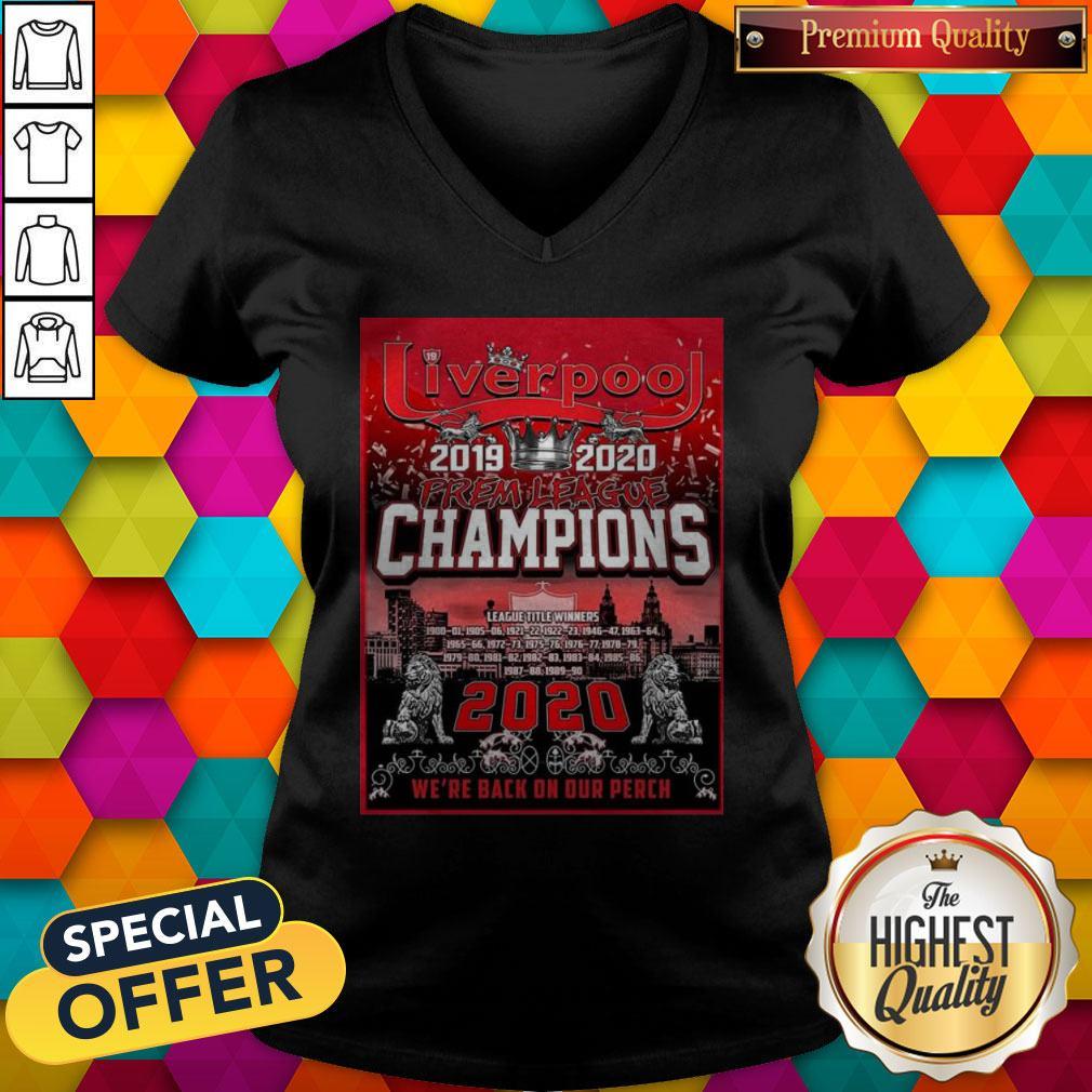 Official 2020 Liverpool Premier League Champions Shirt - Image 3
