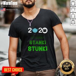 Alternative view of Official 2020 Stink Stank Stunk Mask Toilet Paper Shirt
