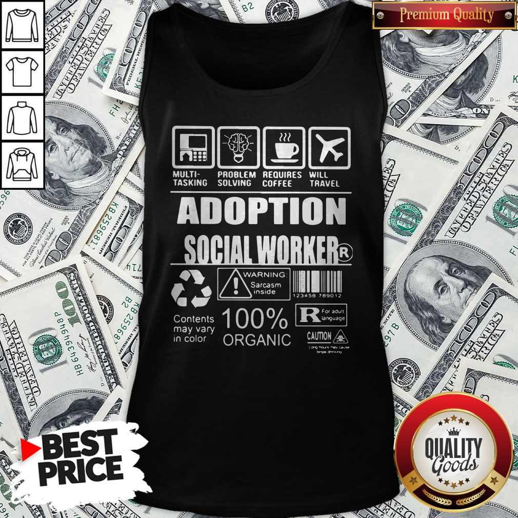Official Adoption Social Worker Shirt - Image 3