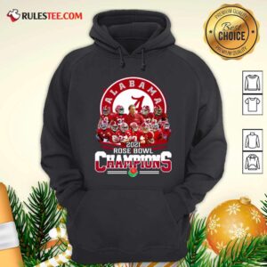 Alternative view of Official Alabama Crimson Tide 2021 Rose Bowl Champions Shirt
