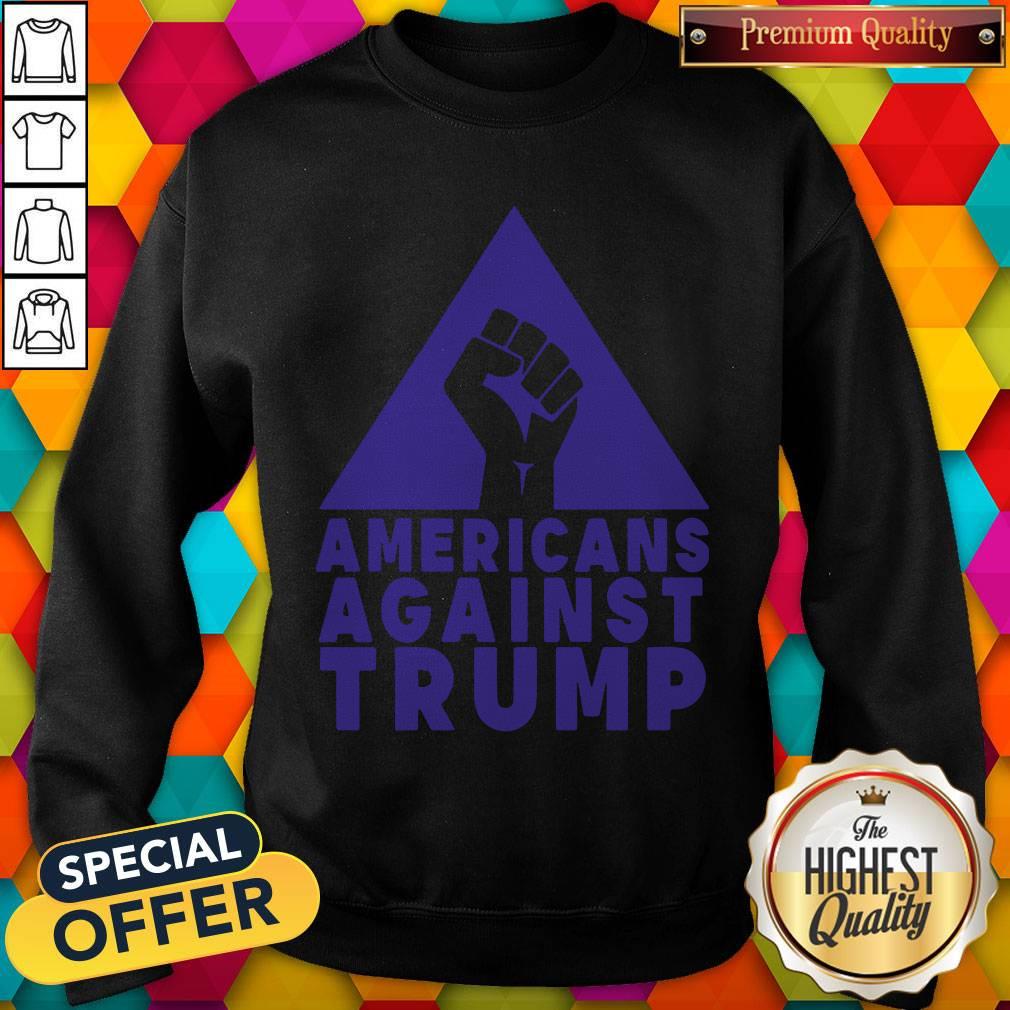 Official Americans Against Trump Shirt - Image 5