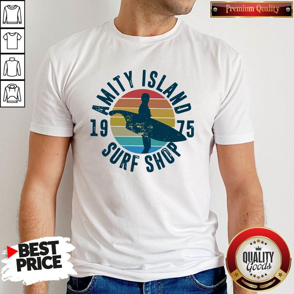 Official Amity Island Surf Shop 1975 Vintage Shirt