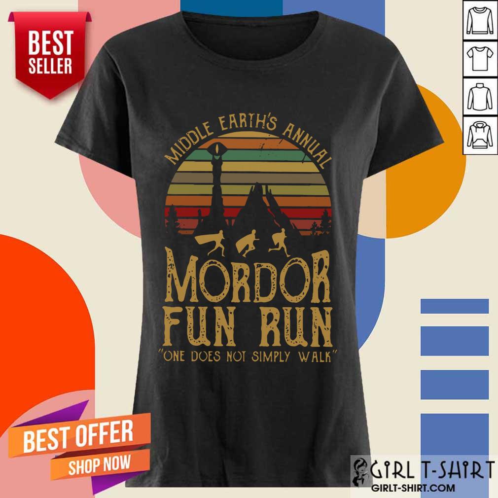Official Annual Run Vintage Shirt - Image 3