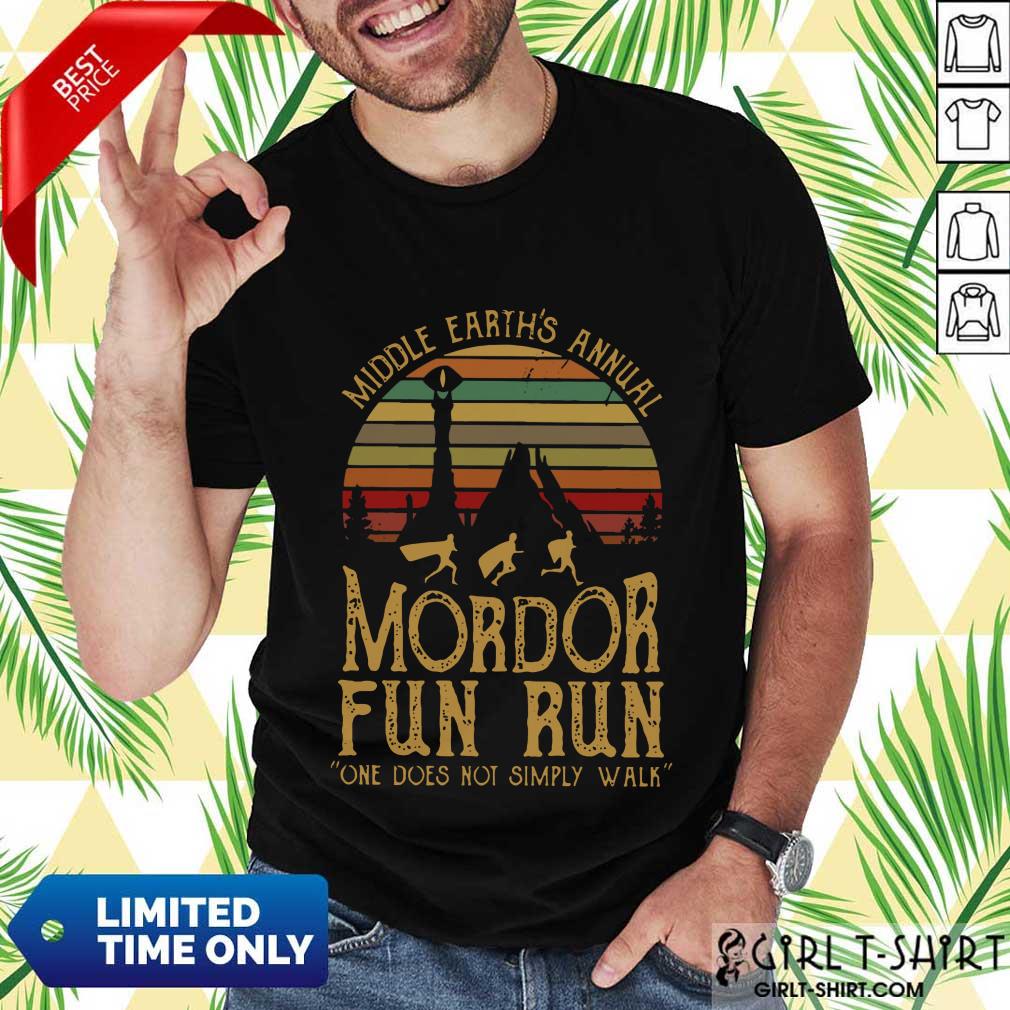 Official Annual Run Vintage Shirt
