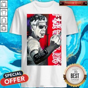 Official Anthony Bourdain Fuck Middle Finger Shirt