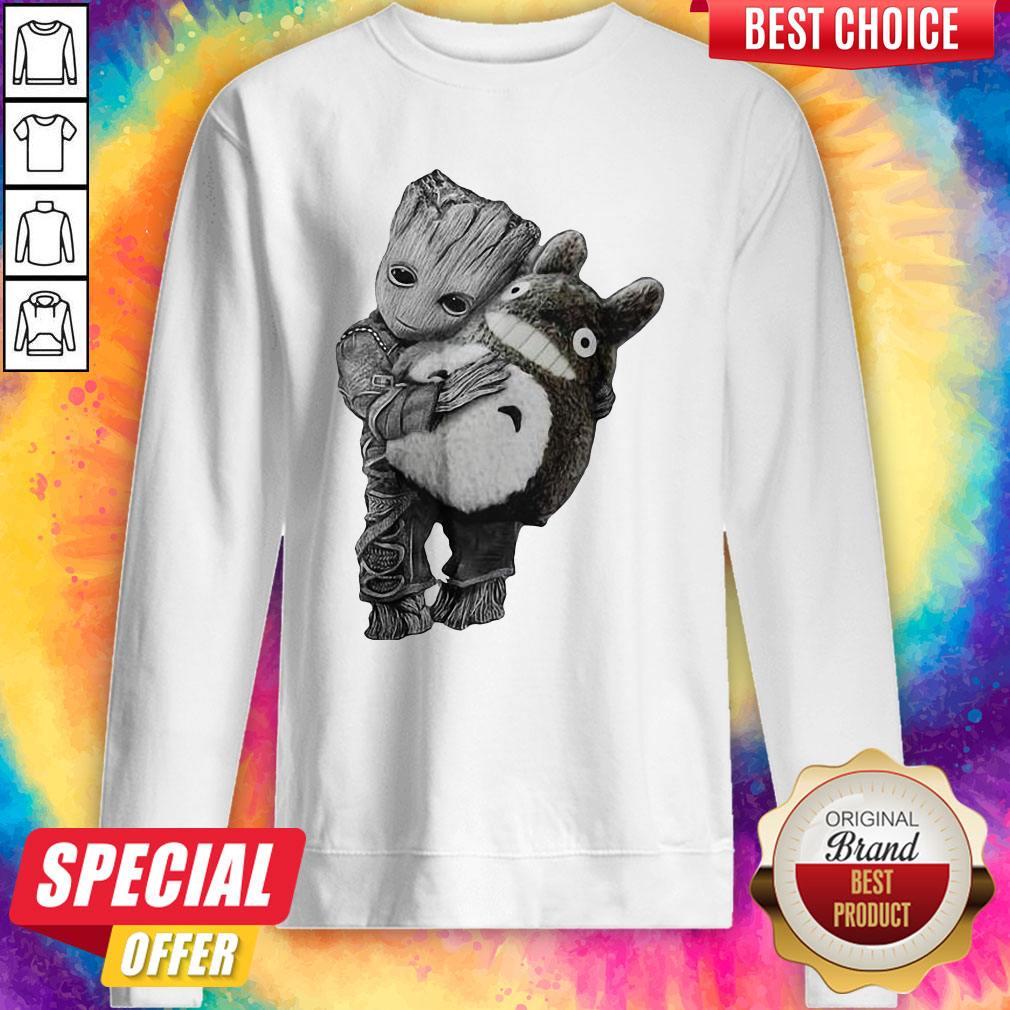 Official Baby Groot Hug Ghibli Shirt - Image 5