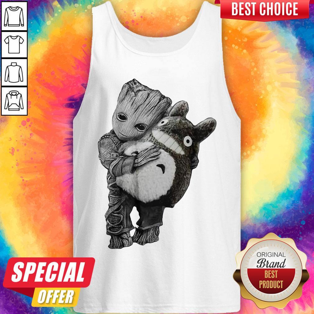 Official Baby Groot Hug Ghibli Shirt - Image 4