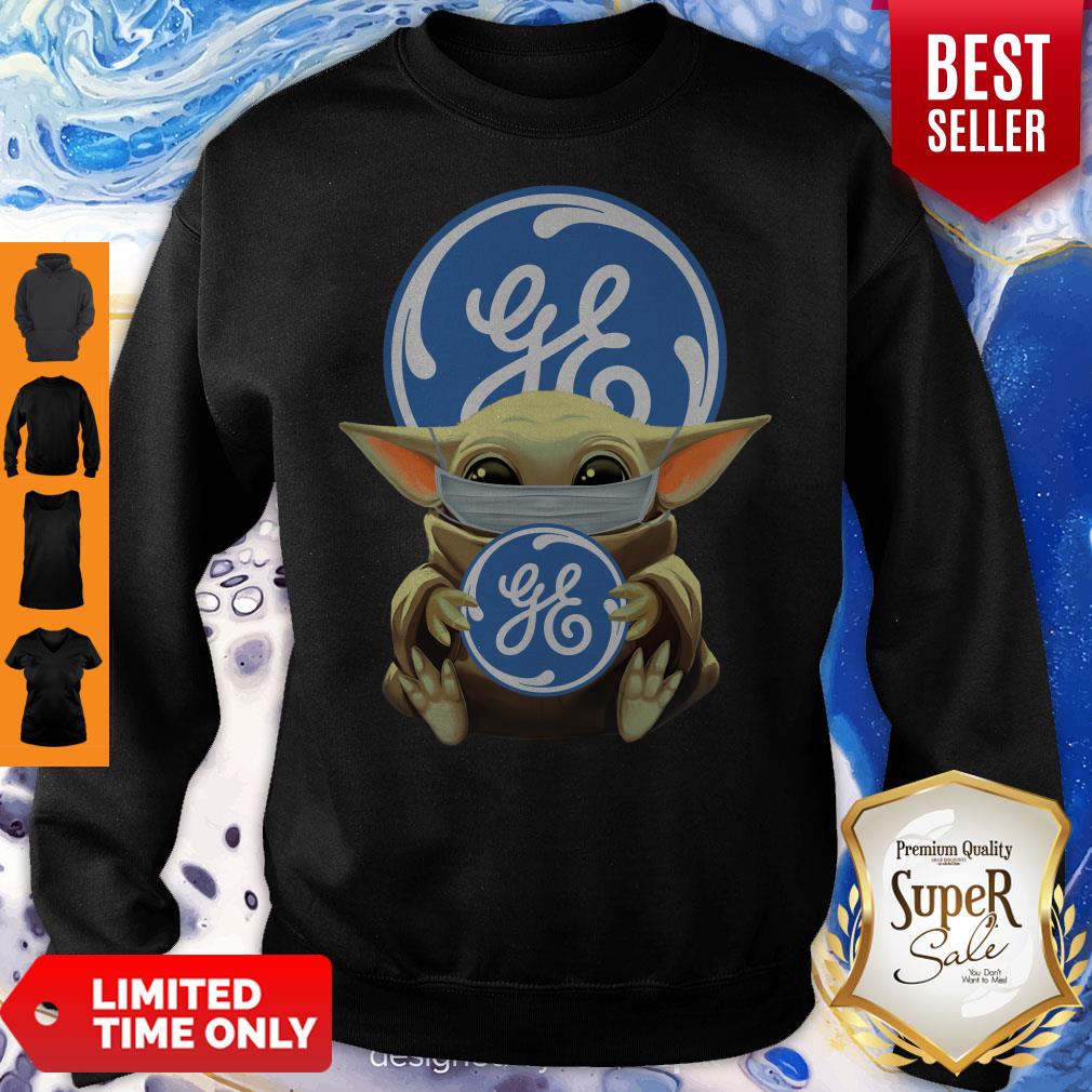 Official Baby Yoda Mask Hug General Electric No Days Off Shirt - Image 5
