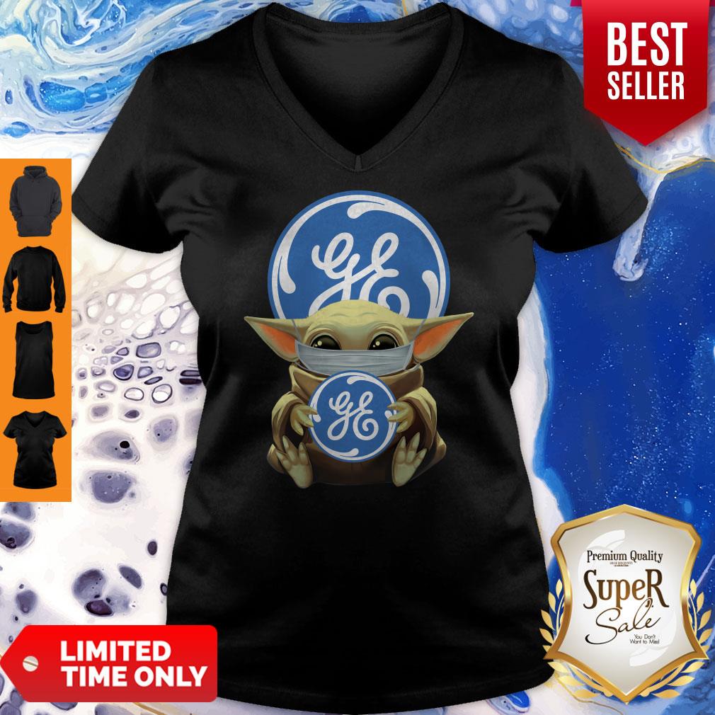 Official Baby Yoda Mask Hug General Electric No Days Off Shirt - Image 3