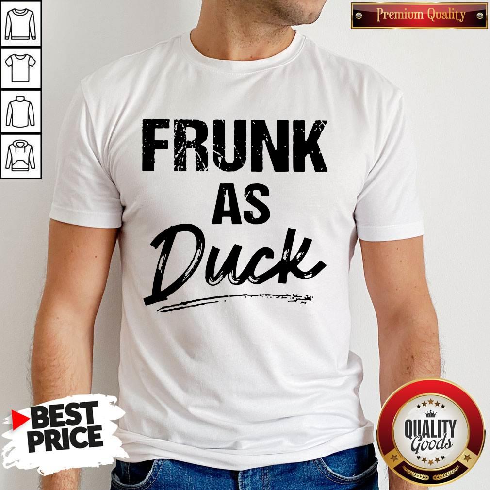 Official Back Drunk As Duck Shirt