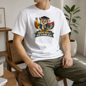 Official Back To School Owl Mascot Squad Shirt