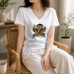 Alternative view of Official Back To School Owl Mascot Squad Shirt