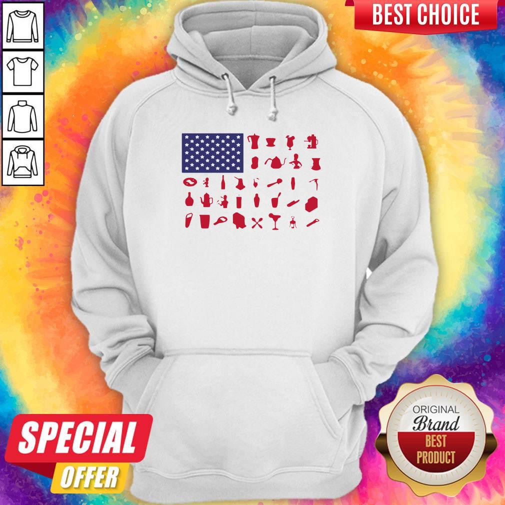 Official Bartender American Flag Shirt - Image 2
