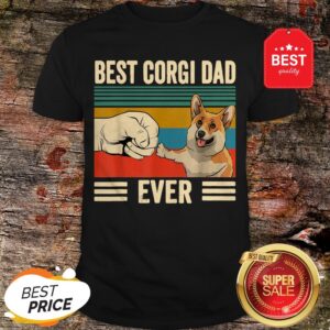 Official Best Corgi Dad Ever Vintage Shirt