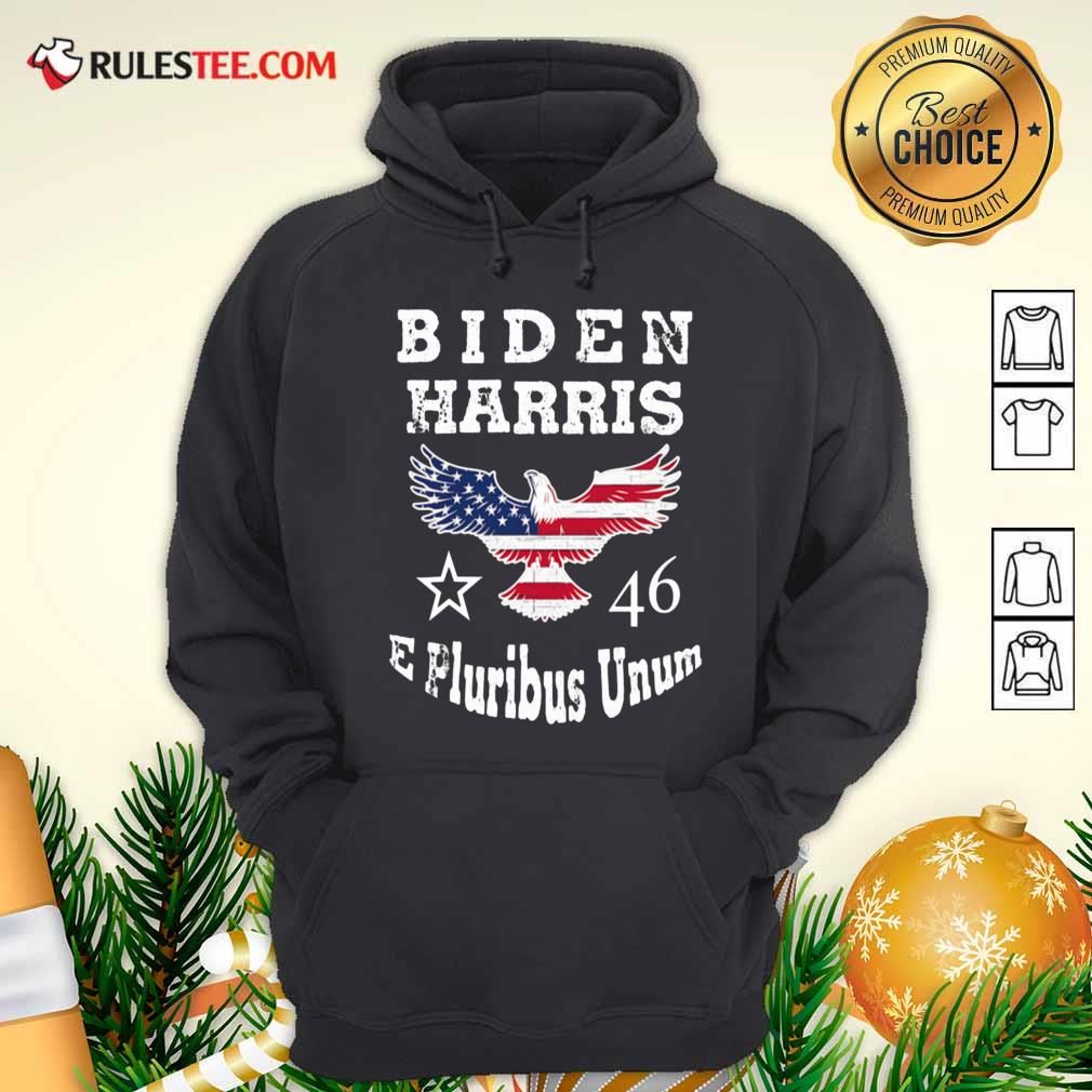 Official Biden Harris E Pluribus Unum 2021 Inauguration Eagle American Flag Shirt - Image 2