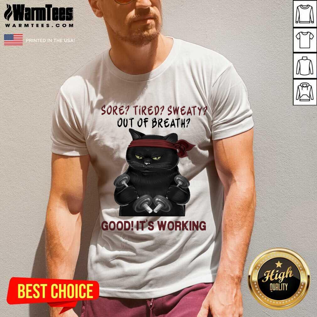Official Black Cat Breath Working 56 Shirt - Image 5