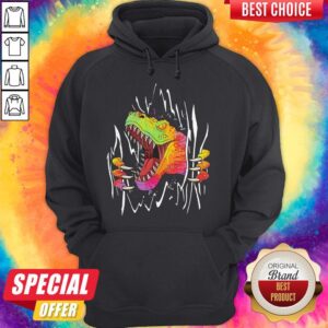 Alternative view of Official Blood Inside Me Dinosaur Shirt