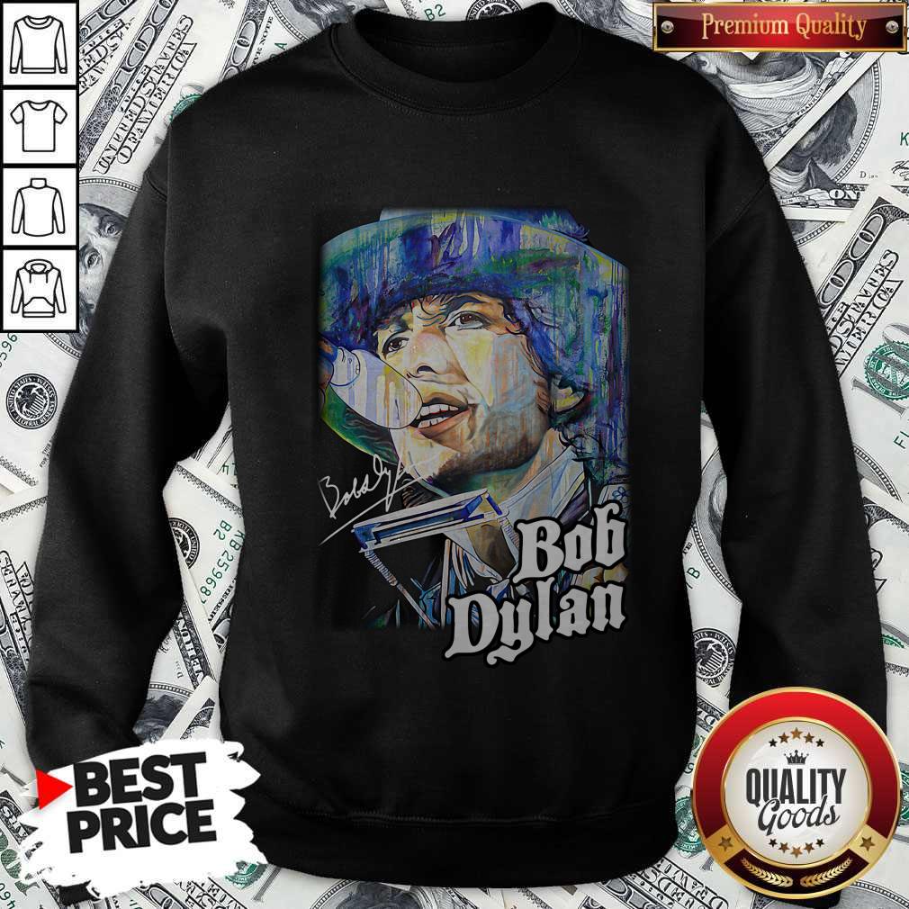 Official Bob Dylan Art Signature Shirt - Image 5