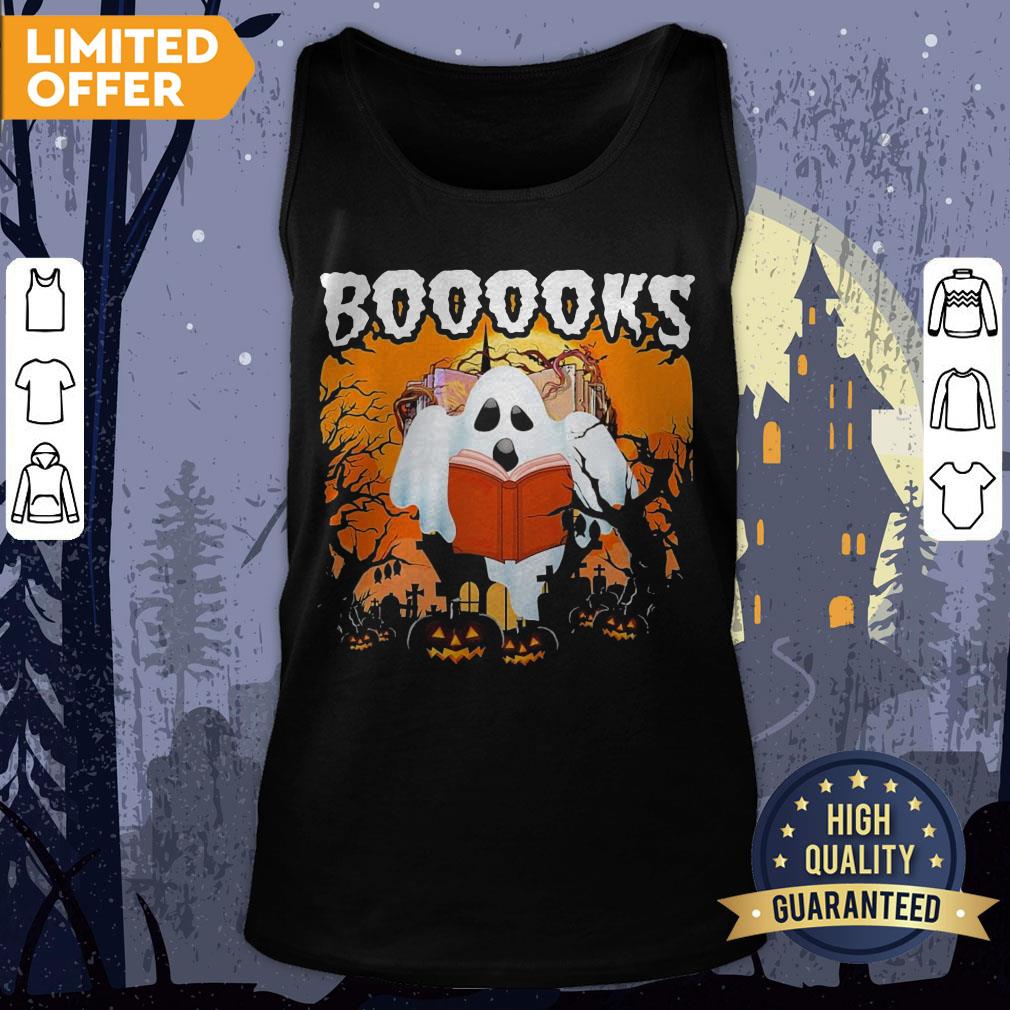 Official Booooks Halloween Shirt - Image 2