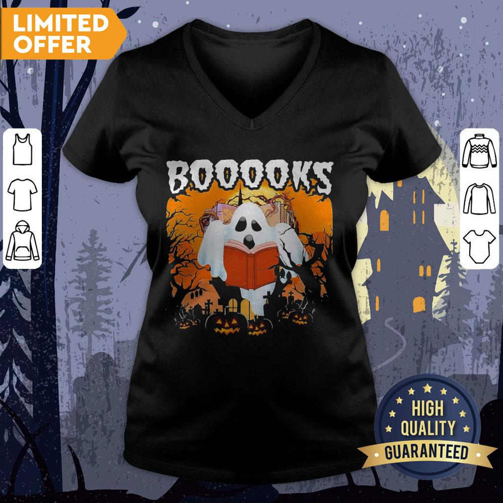 Official Booooks Halloween Shirt - Image 3