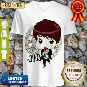 Alternative view of Official Bts Bangtan Boy Same Cartoon Jin Shirt