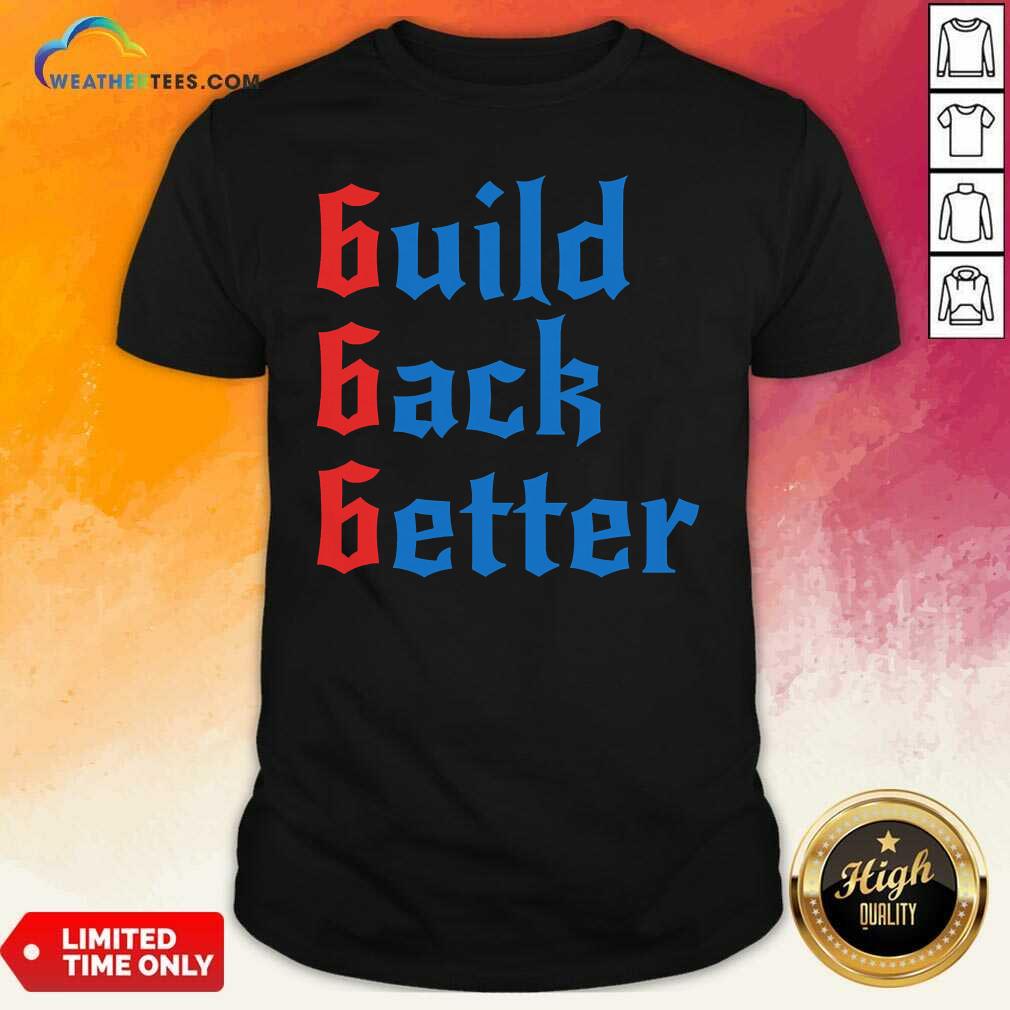 Official Build Back Better 666 Anti Globalist Shirt