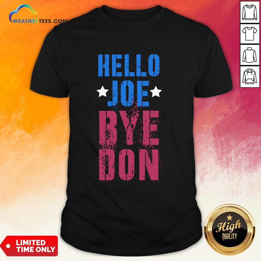 Official ByeDon Vintage Biden 8645 Anti Trump Hello Joe Bye Don 2020 Shirt