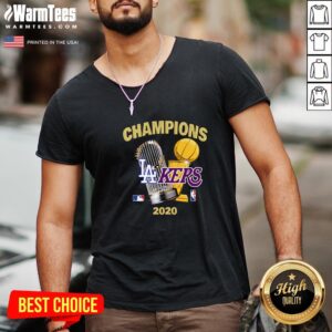 Alternative view of Official Champions Los Angeles Lakers Vs Los Angeles Dodgers 2020 Shirt