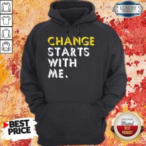 Alternative view of Official Change Starts With Me Shirt