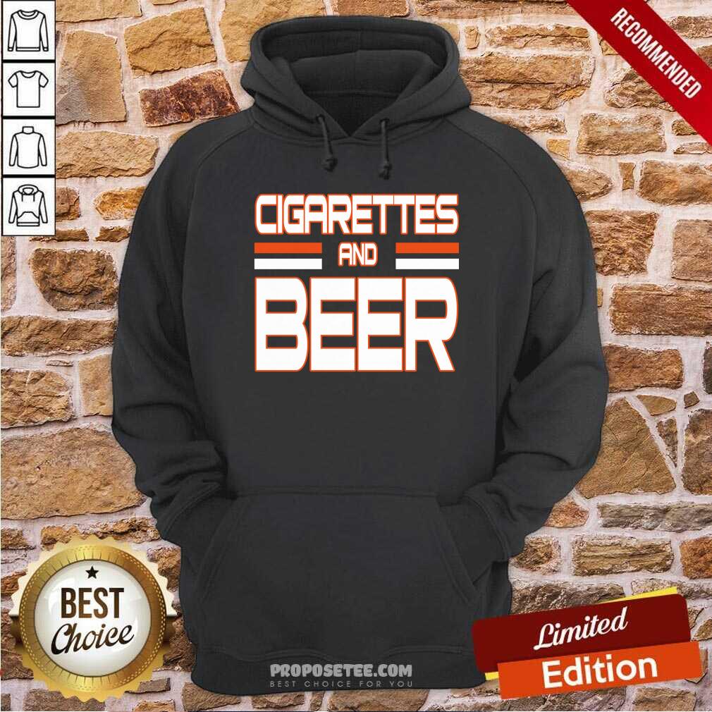 Official Cigarettes And Beer Shirt - Image 2