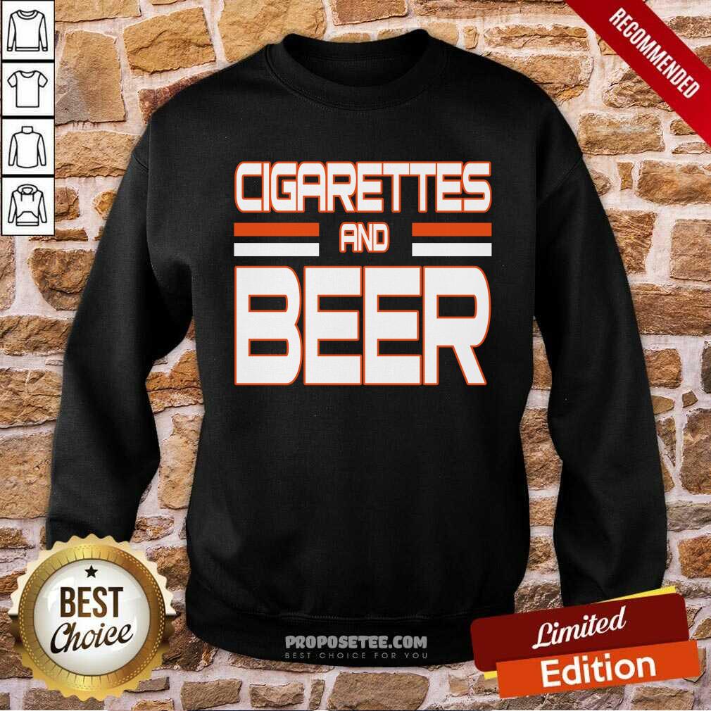 Official Cigarettes And Beer Shirt - Image 5