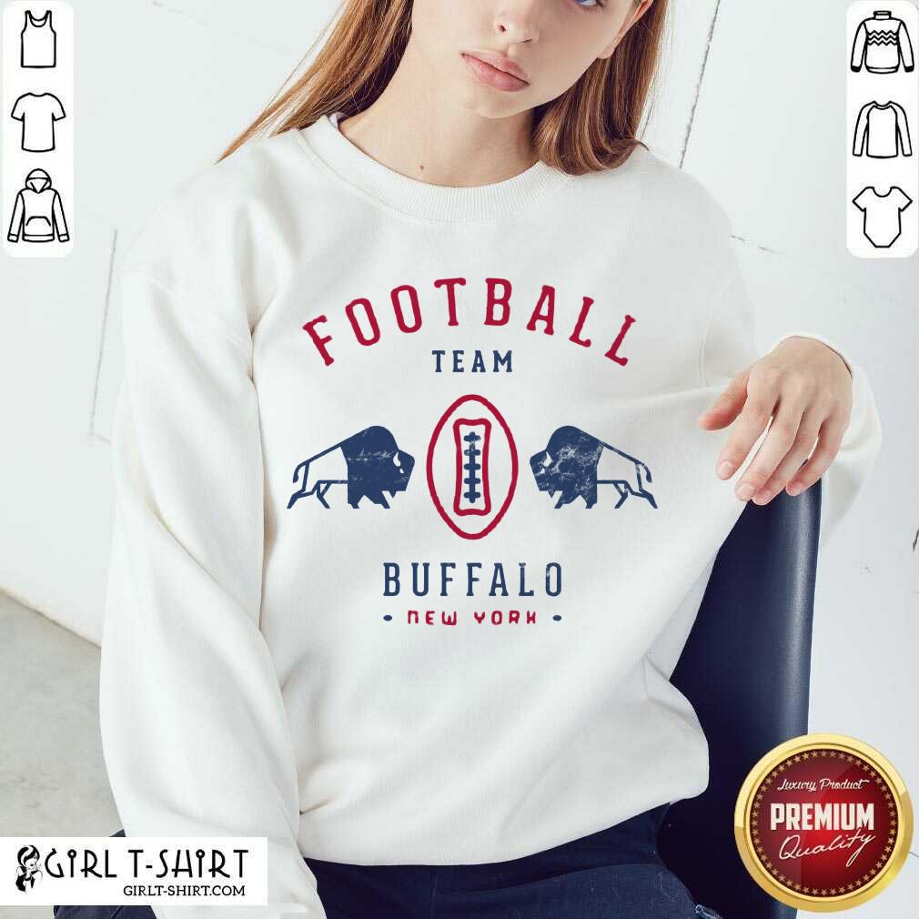 Official Cool modern Buffalo Bills Retro Team Crest Shirt - Image 4