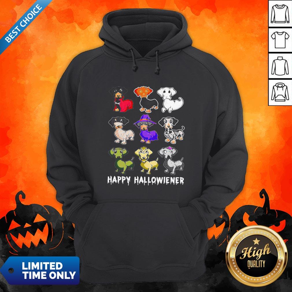 Official Dachshund Happy Halloween Shirt - Image 2