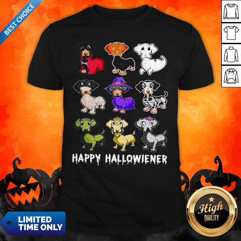 Official Dachshund Happy Halloween Shirt