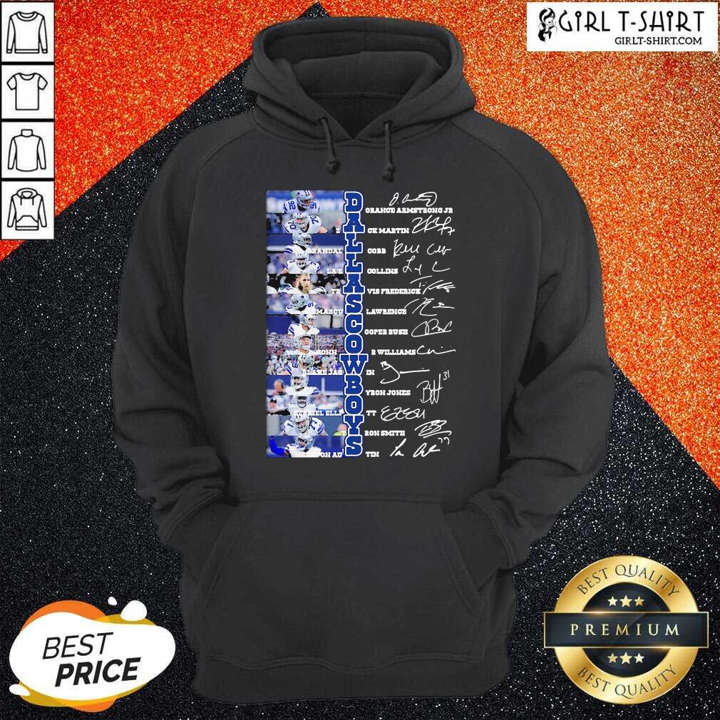 Official Dallas Cowboys Players Signatures Shirt - Image 5
