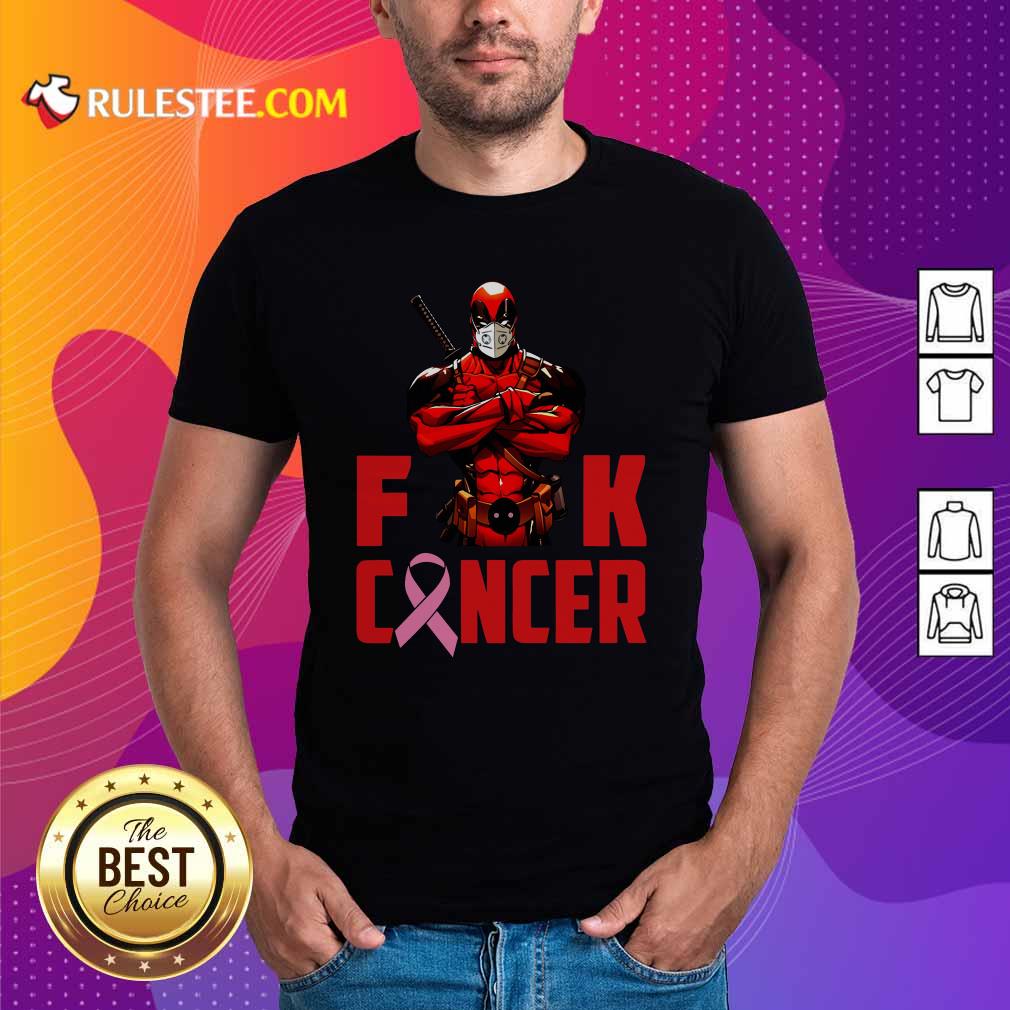 Official Deadpool Fuck Cancer Shirt