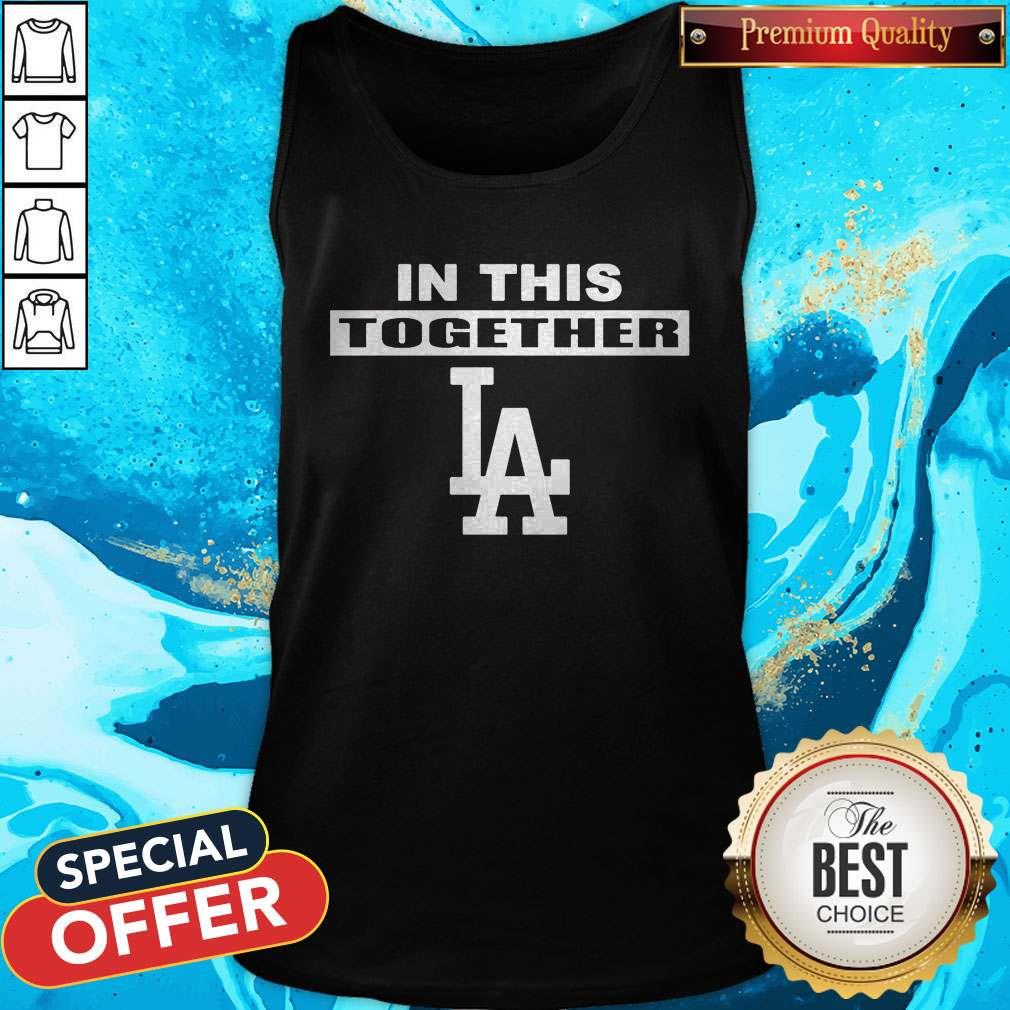 Official Dodgers In This Together Shirt - Image 4