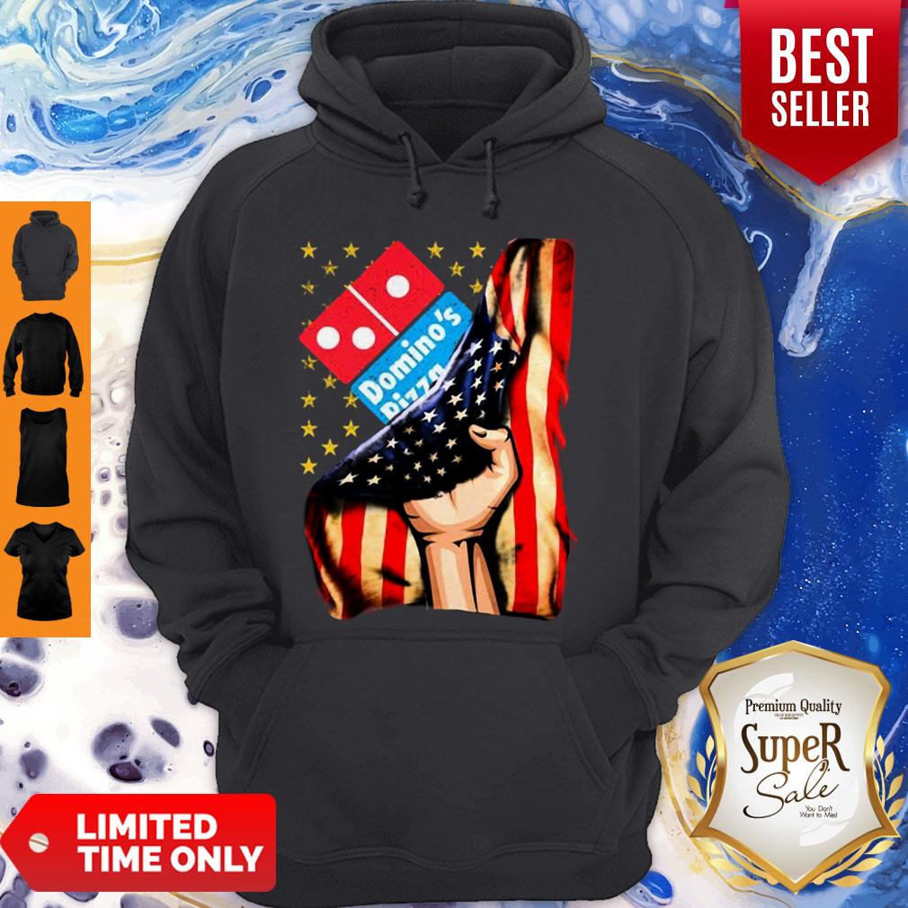 Official Domino’s Pizza America Flag Shirt - Image 5
